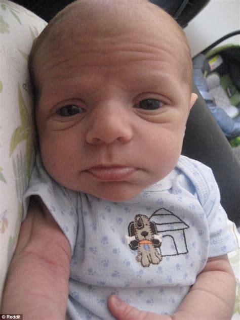 Comical Photos Of Scowling Babies Who Look More Like Grandpas Daily