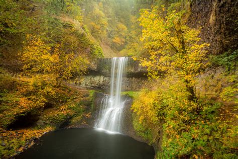 Autumn Waterfall Here Is An Idyllic Waterfall In Autumn Su Flickr