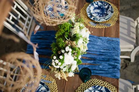 Your romantic ceremony on the beach is really happening! Bohemian Beach Wedding Inspiration