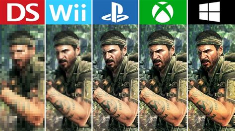 Call Of Duty Black Ops 2010 Ps3 Vs Xbox 360 Vs Wii Vs Pc Vs Ds Which