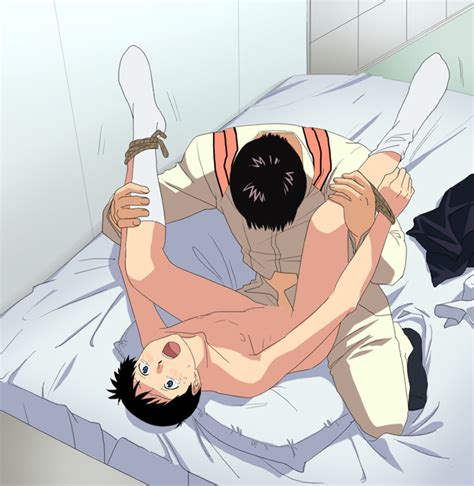 Ikari Shinji Neon Genesis Evangelion Bdsm Bed Blush Bondage Bound