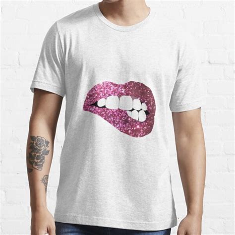 Glitter Lips T Shirt For Sale By Jordanmess Redbubble Glitter T