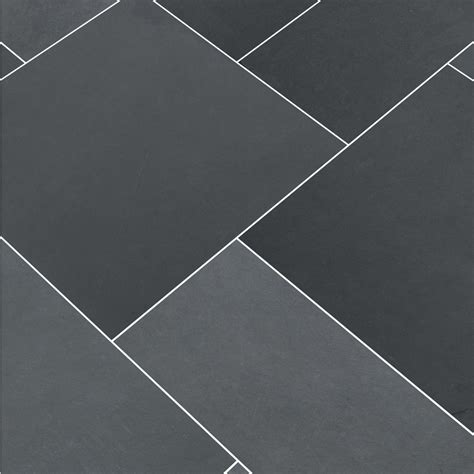 Msi Montauk Blue Ashlar Pattern Gauged Slate Floor And Wall Tile 5