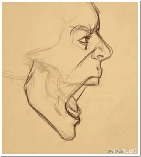 How To Draw A Open Mouth Step By Step