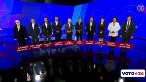 Los 10 candidatos presidenciales en Panamá para las elecciones