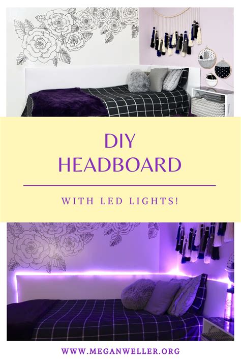 Diy Led Light Up Headboard