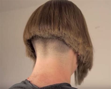 Super short bob haircut buzzed nape 2019 for more videos and articles visit: Pin on fun