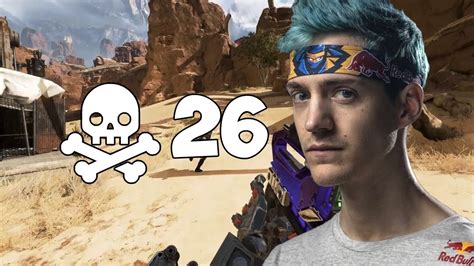 Ninjas First Ever Win 26 Kills Apex Legends Funny Moments Youtube
