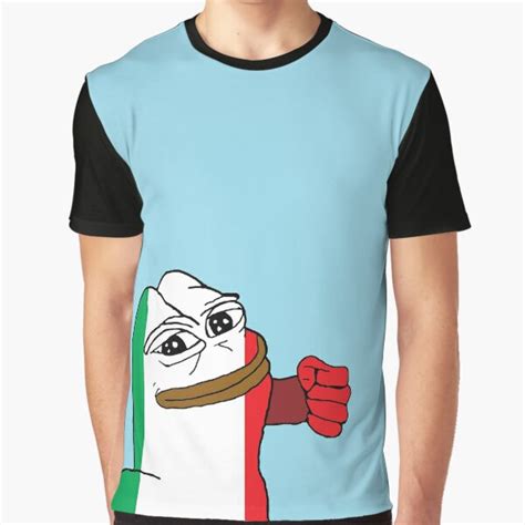 Punching Pepe Italy T Shirt By Meme Magician Redbubble