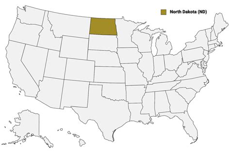 North Dakota Counties Map Mappr