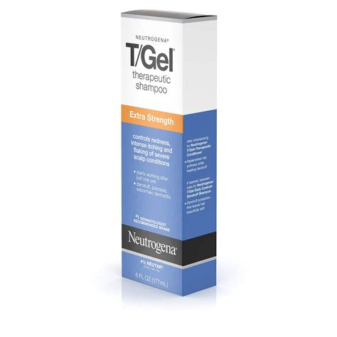 Neutrogena Tgel Extra Strength Therapeutic Shampoo With 1 Coal Tar