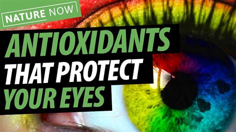 Antioxidants That Protect Your Eyes Youtube