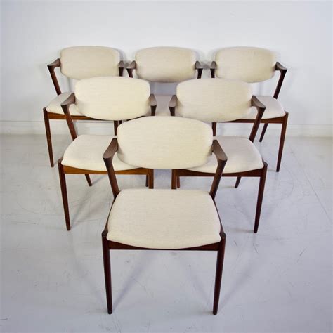 Set Of Six Kai Kristiansen Dining Chairs Model 42 79671