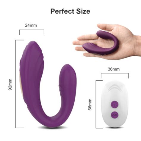 Anal Clit Dual Vibrator G Spot Dildo Rabbit Adult Sex Toy Massager