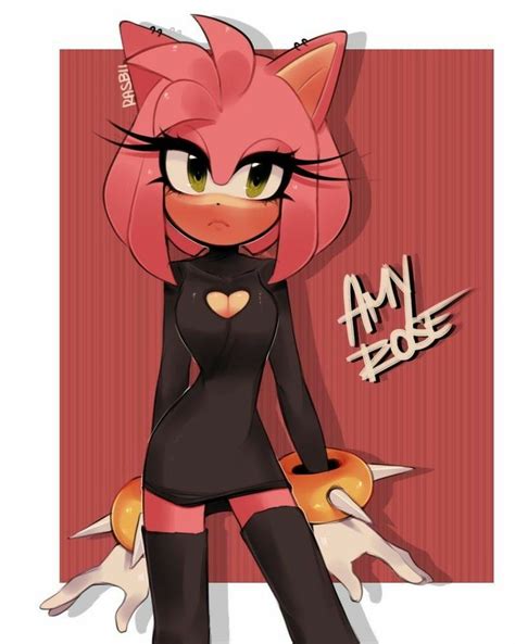 Pin By Bleh♡ On Sonic The Hedgehog Amy Rose Shadow Amy Sonic The