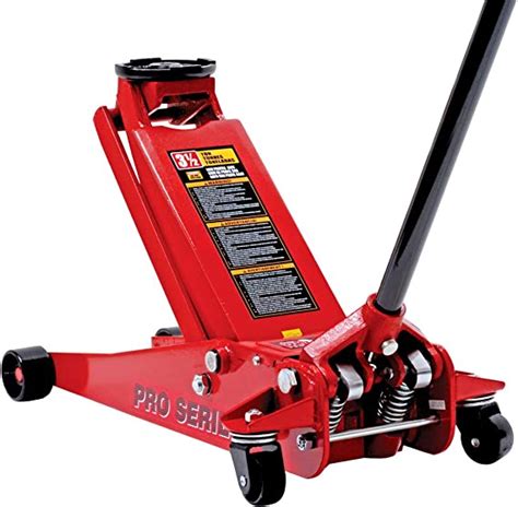 big red t83505 torin pro series hydraulic low profile floor jack with dual piston quick lift