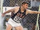 Al Oerter won the third of his four Olympic gold medals for the discus ...