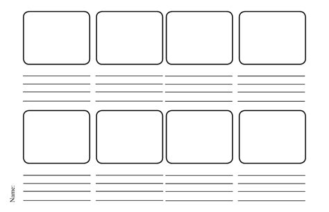 Printable Storyboard Templates