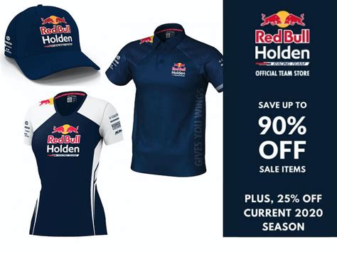 Red Bull Holden Racing Team Merchandise Up To 90 Off Sale — Hussh