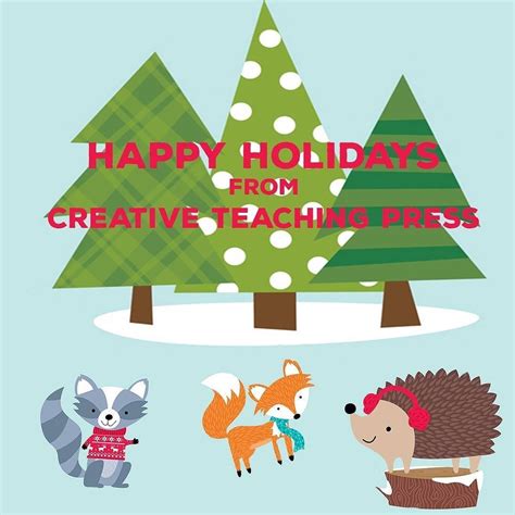 Happy Holidays from your friends Creative Teaching Press | Creative teaching press, Creative ...