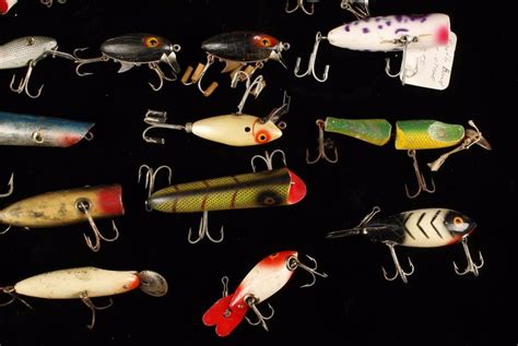 Collection Of Vintage Fishing Lures