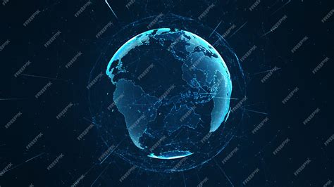 Premium Photo Growing Global Network And Data Connections Concept