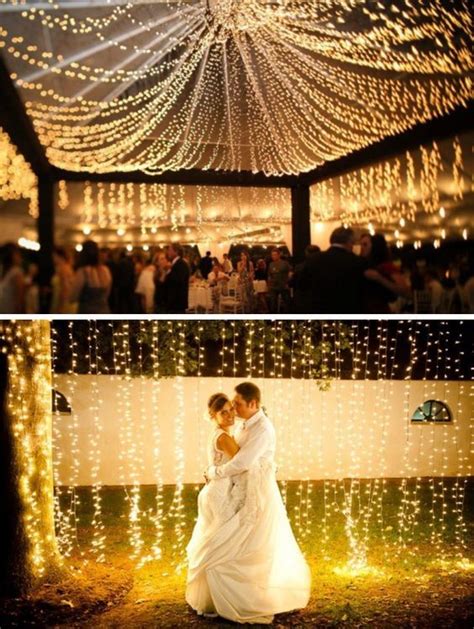 ️ 65 Breathtaking String Bistro Lighting Wedding Ideas You Must See