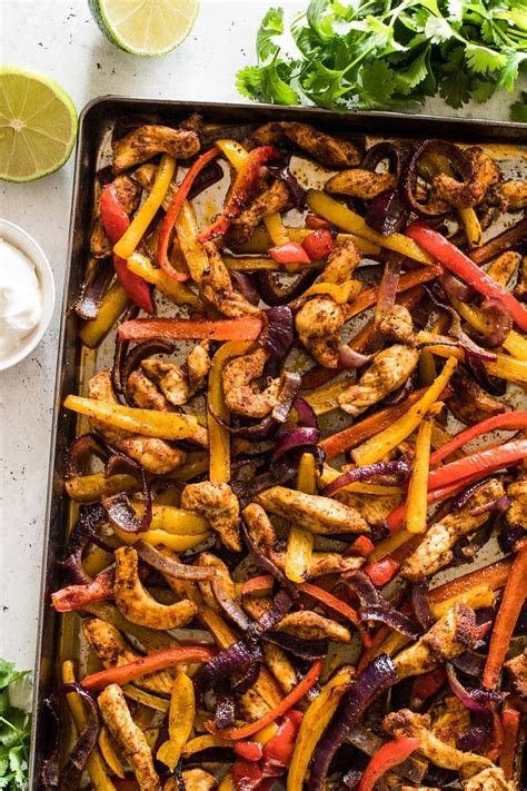 Sheet Pan Steak Fajitas Isabel Eats