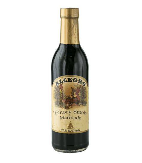 Allegro Hickory Smoke Marinade 127 Oz Glass Bottles Pack Of 2