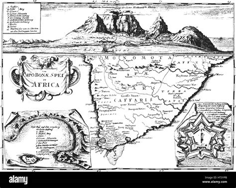 Cape Of Good Hope Map High Resolution Stock Photography And Images Alamy