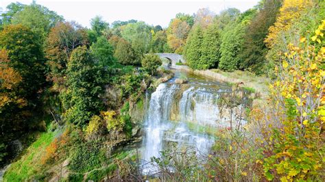 Websters Falls In Hamilton Ontario Rcanada