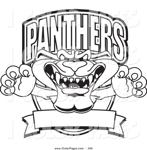 Carolina Panthers Logo Coloring Pages At Getdrawings Free Download