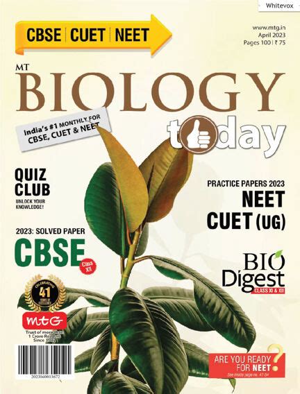 Read Biology Today Magazine On Readly The Ultimate Magazine