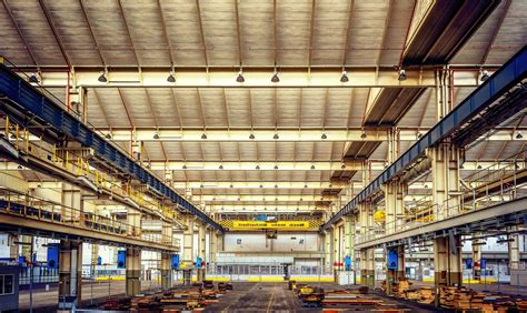 Free Picture Steel Industry Warehouse Architecture Hall Metal