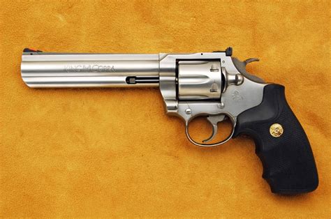 Colt Model King Cobra Caliber 357 Magnum Stainless Steel Revolver 6