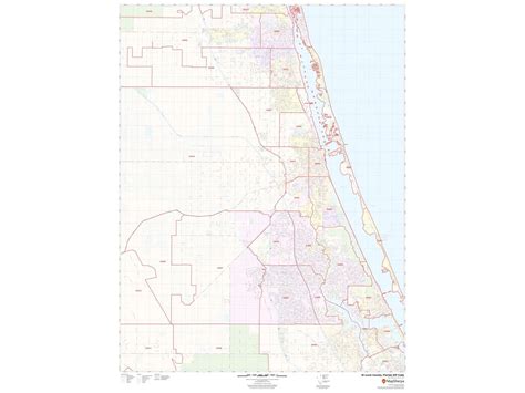 St Lucie County Florida Map Térkép Lakitelek
