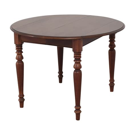 Ethan Allen Drop Leaf Dining Table 60 Off Kaiyo