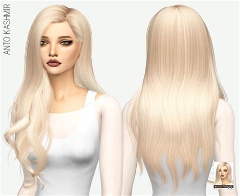 Sims 4 Cc Hair Blonde Streaks Plmrandom