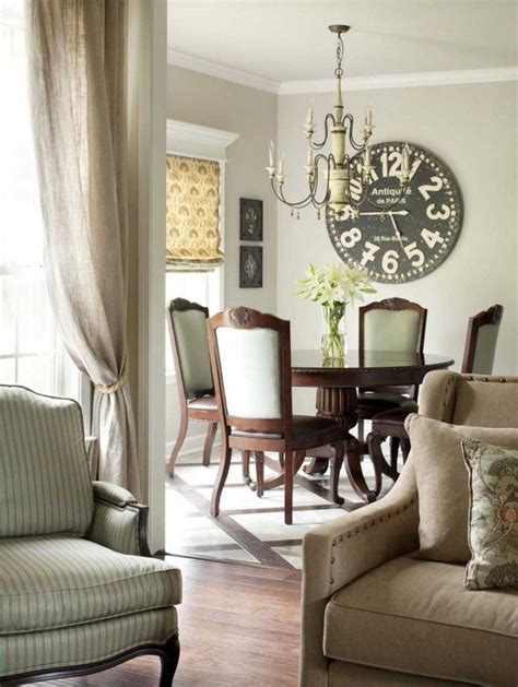 The Impact Of Using Large Clocks In Decorating With Images Dining