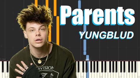 Parents Yungblud Piano Tutorial Youtube