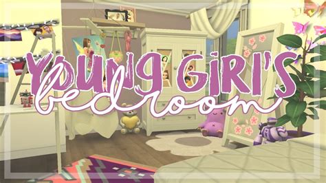 Sims 4 Speed Build Young Girls Bedroom Youtube