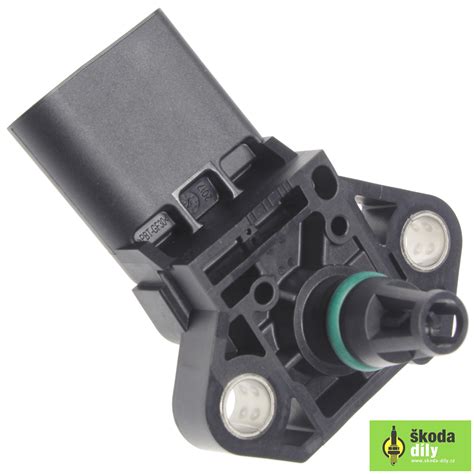 Turbocharger Radiator Pressure Sensor Bosch 03G906051M