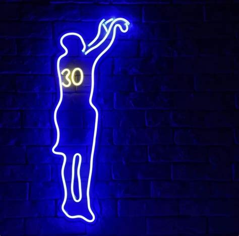 Basketball Player Neon Sign Led Neon Signs Custom Led Signs Nelights