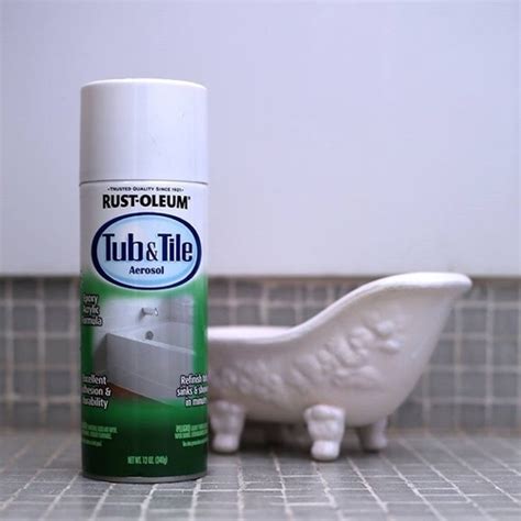 Pintura Aerosol Rust Oleum Bañera Y Azulejos Blanca 340g | GAMALEDS
