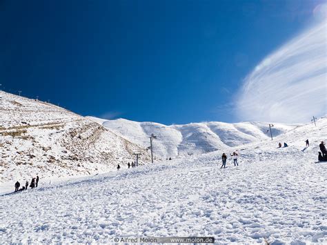 Photo Of Ski Slopes Mzaar Ski Resort Lebanon