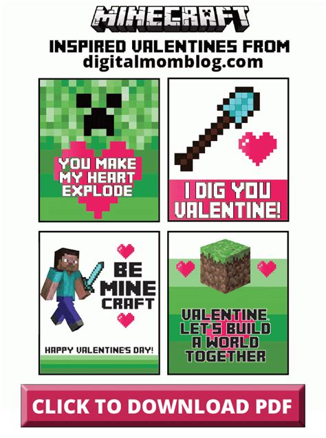 We did not find results for: Free Minecraft Valentines Day Cards - Print at Home