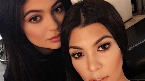 Kourtney Kardashian And Kylie Jenner Strip Down In Sexy Snapchats