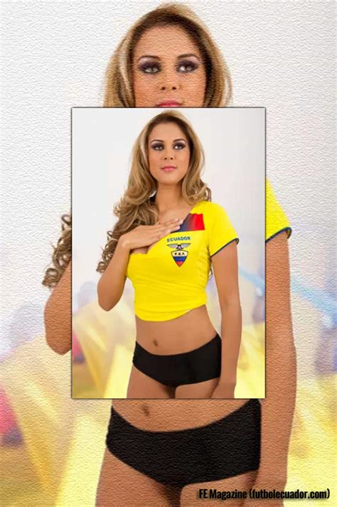 Sanny Cabrera Total Dan Sensual Dukung Ekuador Bola Net
