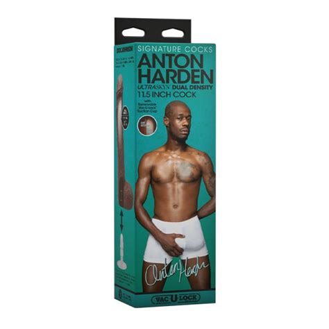 Signature Cocks Anton Harden 11 In Ultraskyn Cock With Removable Vac U