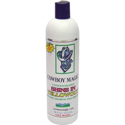 Cowboy Magic Yellowout Shampoo For The Horse From Oakfield Country